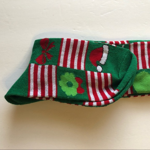 CHRISTMAS TALL KNEE SOCKS NWT - Picture 10 of 11